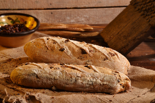 Pane Semintegrale Tipo 1 Con Olive Taggiasche