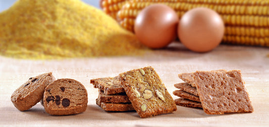 Cookies al Cioccolato - Biscotti al Kamut Integrale con Nocciole e Mandorle - Biscotti alla Cannella con Scorza di Arancia Grattuggiata